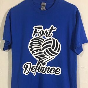 Fort defiance vollyball Double sided T-shirt women’s large
